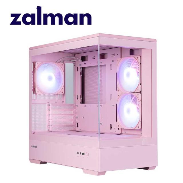 ZALMAN｜ザルマン P30PINKV2 Micro-ATX、Mini-ITX対応 ミニタワー PCケース P30 PINK V2（ピンク）[P30PINKV2] 返品種別B