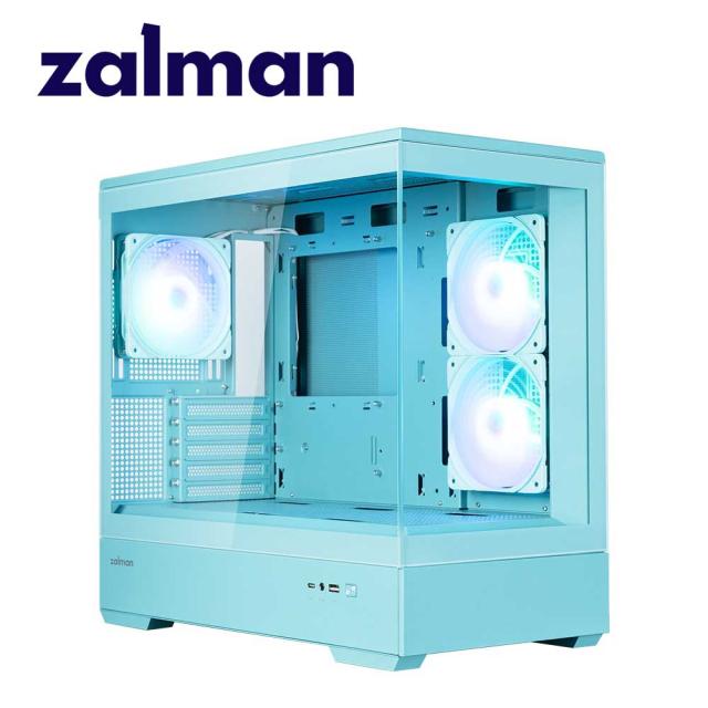 ZALMAN｜ザルマン P30MINTV2 Micro-ATX、Mini-ITX対応 ミニタワー PCケース P30 MINT V2（ミント）[P30MINTV2] 返品種別B