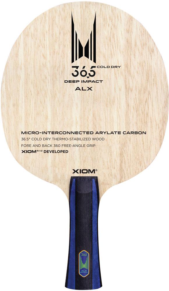 エクシオン TKU-20401 卓球ラケットXIOM 36.5 ALX 攻撃用シェークラケット FL[TKU20401] 返品種別A