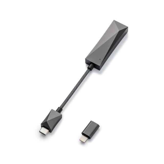 アステルアンドケルン 3.5mm4極マイク入力対応ポータブルUSB-DACケーブル【USB-C ⇒ 3.5mmマイク入力対応4極端子】 IRV-AK-HC3返品種別A