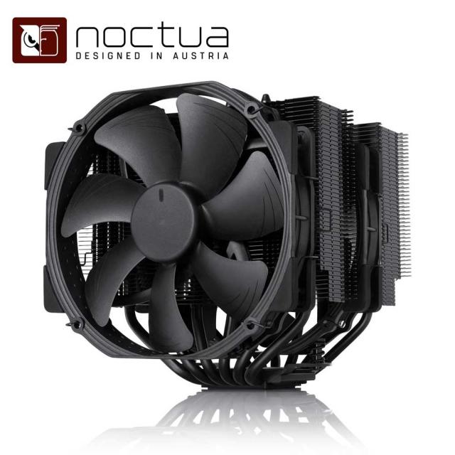 Noctua｜ノクチュア NH-D15-CH-BK 空冷式CPUクーラー 140mmファン [LGA1851/1700/1200/1156/1155/1151/1150・AM4/AM5]（ブラック）[NHD15CHBK] 返品種別B