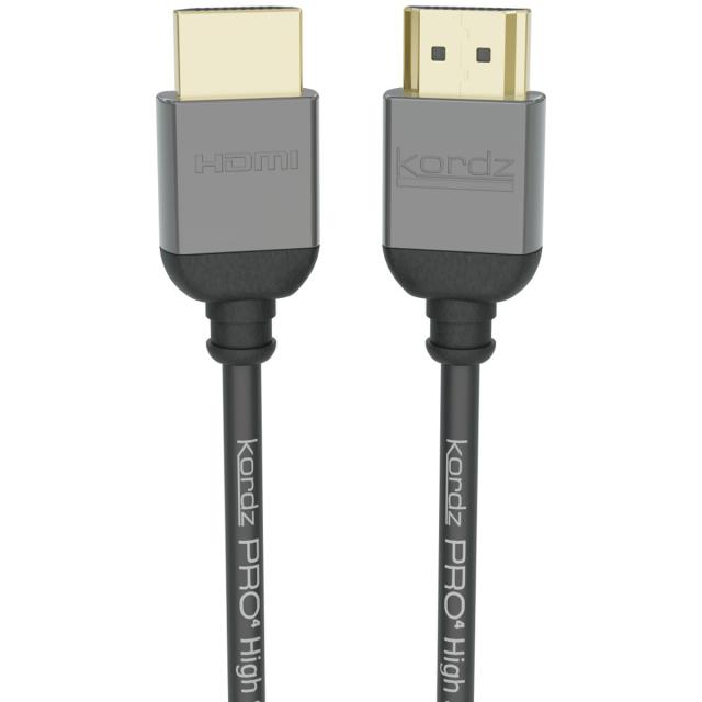 コーズ K2641G-0400-CH 48Gbps 8K/10K対応HDMIケーブル（4.0m・1本）Kordz PRO4 48Gbps Passive HDMI Cable[K2641G0400CH] 返品種別A 10,582円