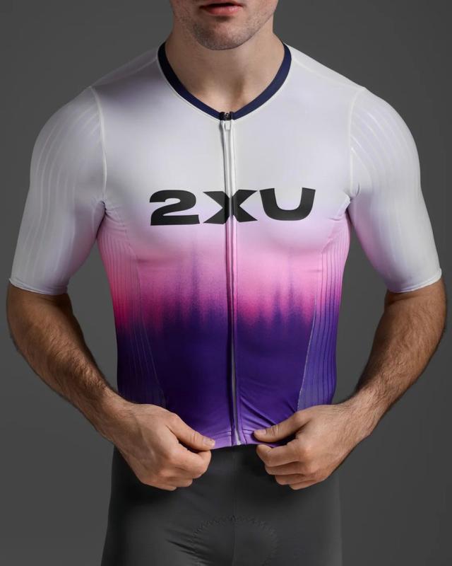2XU MT7393D-WHT-TRB-S トライアスロンスーツ MT7393d-WHT-TRB Light Speedreactsleevedtrisuit - Wht-trb [メンズ]（サイズ：S）[MT7393DWHTTRBS] 返品種別A