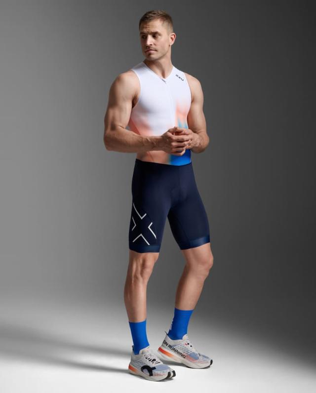 2XU MT7398D-NBB-MDN-S メンズ トライアスロン用ウェットスーツ Core Trisuit Nbb-mdn Sツータイムズユー[MT7398DNBBMDNS] 返品種別A