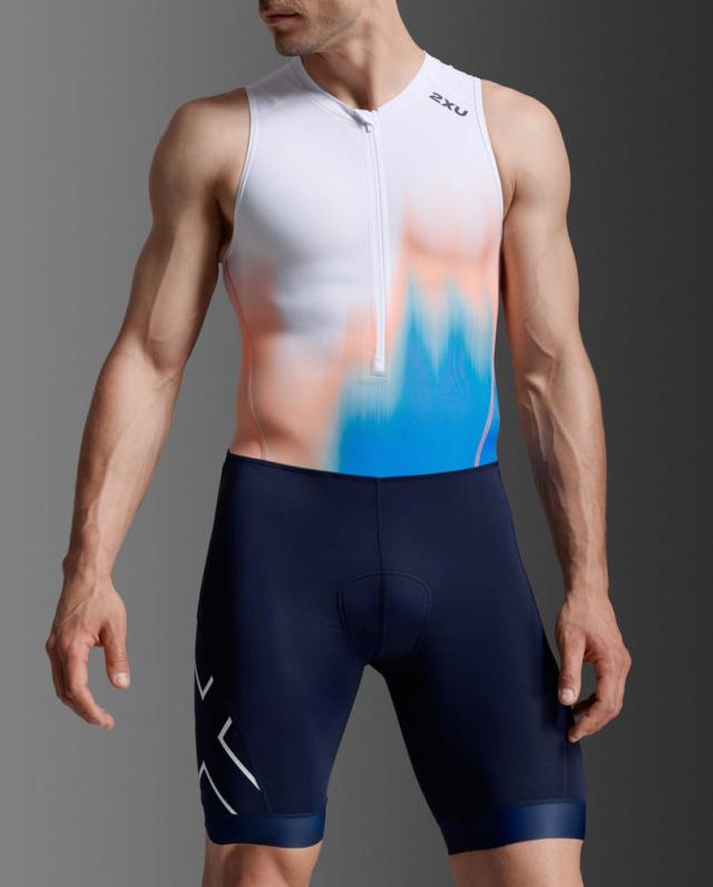 2XU MT7398D-NBB-MDN-M メンズ トライアスロン用ウェットスーツ Core Trisuit Nbb-mdn Mツータイムズユー[MT7398DNBBMDNM] 返品種別A