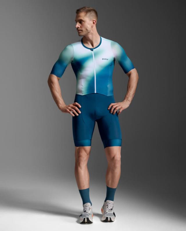 2XU MT7394D-JLM-MAJ-S メンズ トライアスロン用ウェットスーツ Aero Hex Sleeve Jlm-maj Sツータイムズユー[MT7394DJLMMAJS] 返品種別A