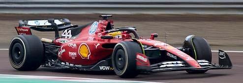 LOOKSMART 1/18 Ferrari SF-23 Fiorano Test 2025【LSF181073】ミニカー 返品種別B