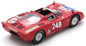 スパーク 1/43 Alfa Romeo T33-2 No.248 5th Targa Florio 1969【SI037】ミニカー 返品種別B