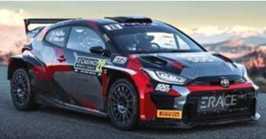 スパーク 1/43 TOYOTA GR Yaris Rally 2 No.28 Erace WRT Rally