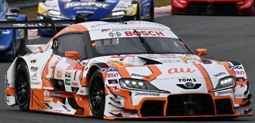 スパーク 1/43 au TOM'S GR Supra TGR TEAM au TOM'S No.1 GT500 Class Champion SUPER GT 2025 with Champion board【43SGT2025】ミニカー 返品種別B