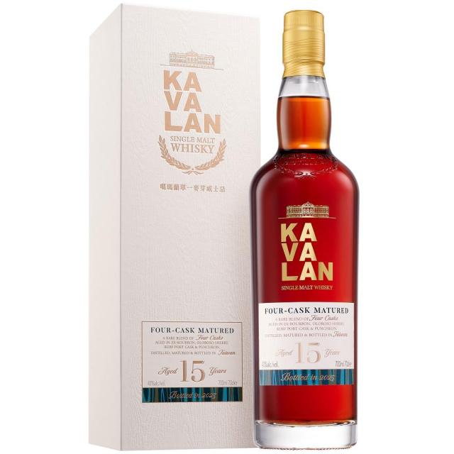 カバラン カバラン 15年シングルモルトウイスキー 700ml【輸入ウイスキー】 返品種別B
