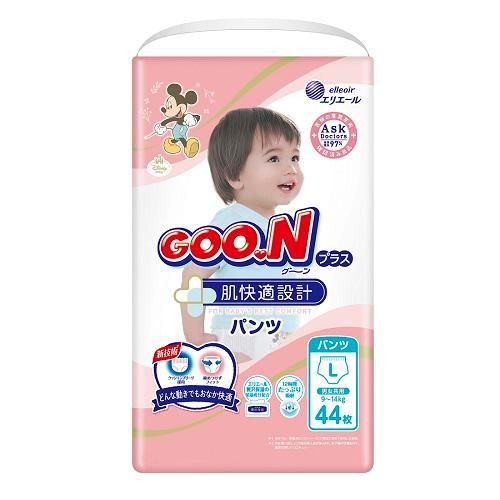 大王製紙 グーンプラス 肌快適設計パンツ Lサイズ 44枚 返品種別A