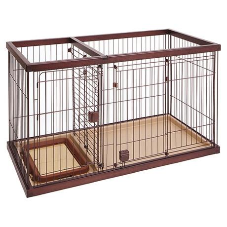 ペティオ ペティオ トイレのしつけが出来る ドッグルームサークル ブラウン レギュラー 返品種別B