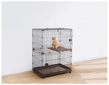 棚板1枚追加】 アイリス コンビネーションサークル P-CS-932V猫ケージ