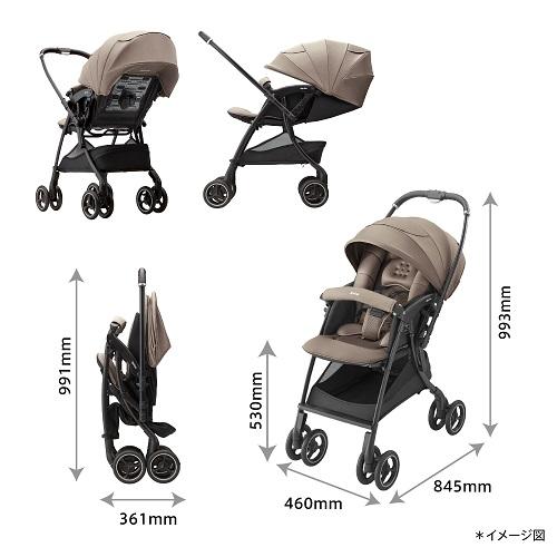 アップリカ ラクーナクッションAH ブラック [2217051]返品種別B