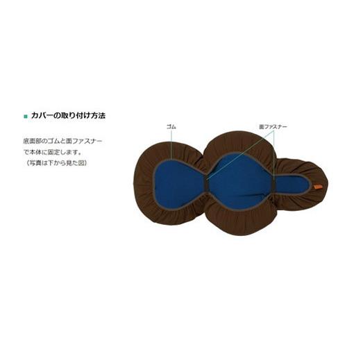 【専用カバー付き】OneAid リラクッション M ブルー OneAid リラクッション 撥水カバーセット L ブルー 犬用 介護 介護用品