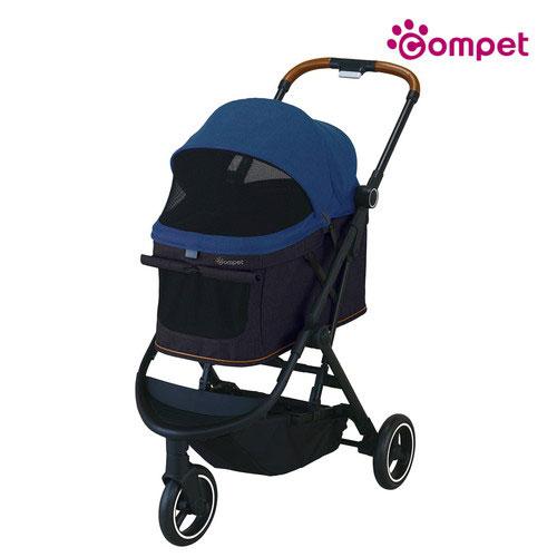 コンビ コムペット ルルテイル ディープオーシャン×ブラック 返品種別B