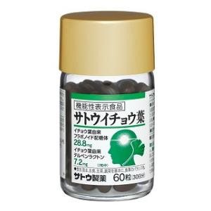 佐藤製薬 サトウ イチョウ葉 60粒 返品種別Bの通販はau PAY マーケット