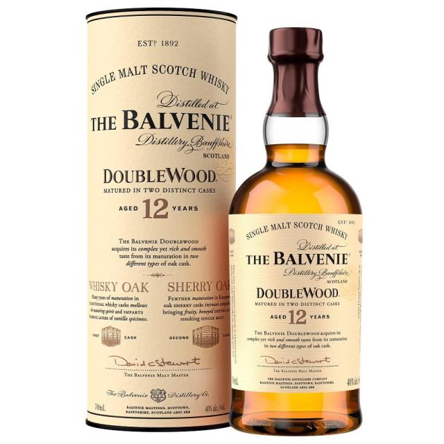 ブラウンフォーマン ザ バルヴェニー 12年 ダブルウッド 700ml 返品種別B