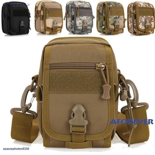 サコッシュバッグ メンズ スウェットポーチ 父の日 2021 ヒップバッグ ボディバッグ ワンショルダー 迷彩柄 アウトドア-30