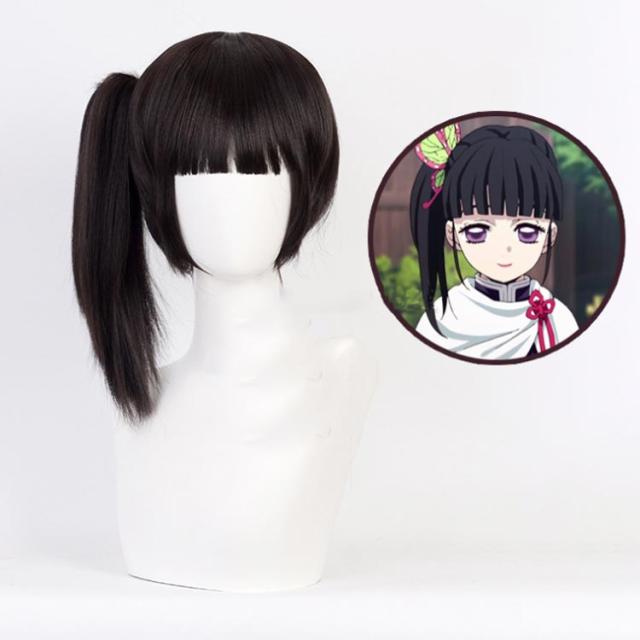 栗花落カナヲ ウィッグ コスプレ ウィッグ 鬼滅の刃 ウィッグ コスプレ