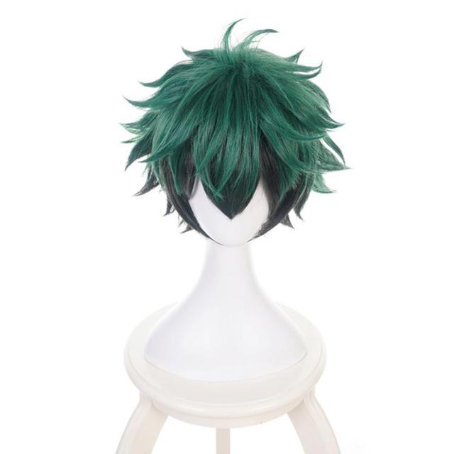 【匿名発送】僕のヒーローアカデミア　緑谷出久　コスプレ　ウィッグ 緑谷出久（ミドリヤイズク） コスプレウィッグ 『僕のヒーロー