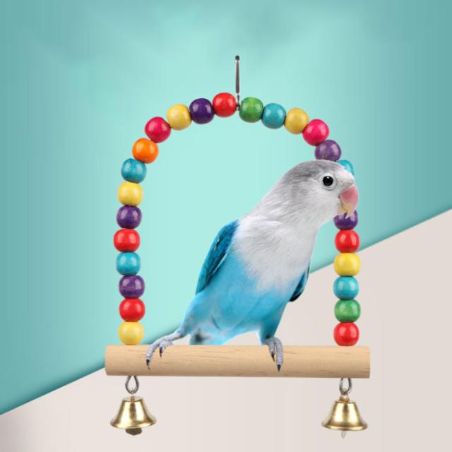 止まり木 木製 かわいい とまり木 おもちゃ 小動物 インコ はしご