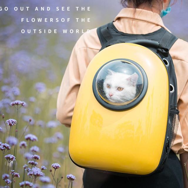 ペットキャリーバッグ 可愛い 宇宙船 ペット リュック ペットバッグ
