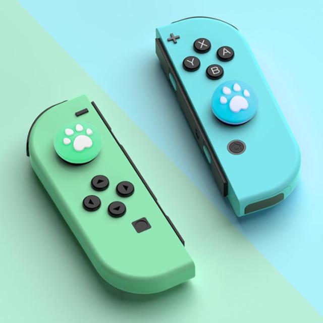 Nintendo Switch - ジョイコン　　　ストラップとスティックカバー4つ付き スティックキャップ 4点セット 任天堂スイッチ ジョイコン