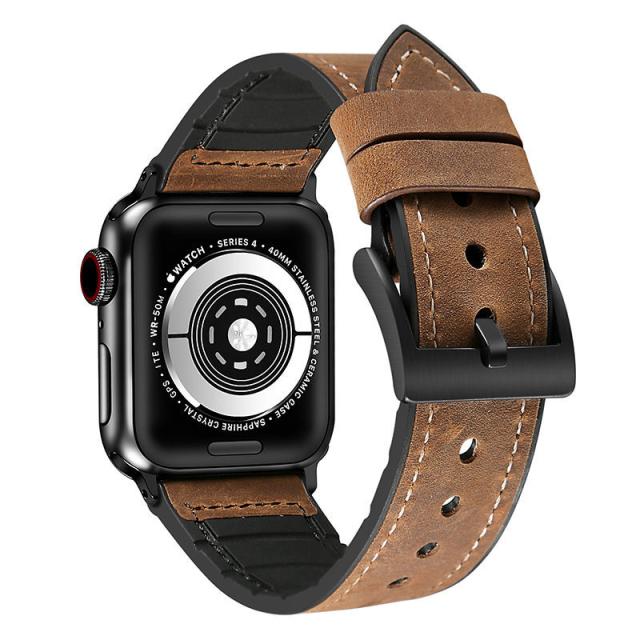 アップルウォッチ バンド ベルト apple watch バンド 裏面防水素材 