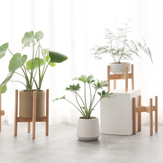 パーテーション プランタースタンド フラワースタンド 室内_木製