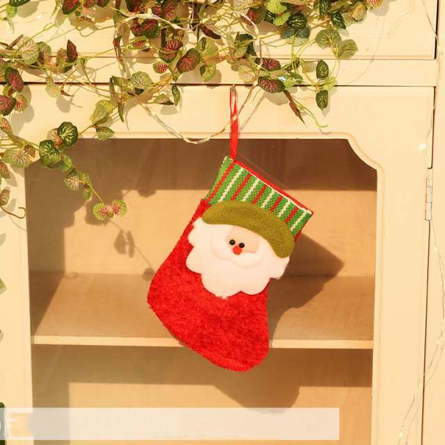 サンタクロース ソックス クリスマスの靴下 クリスマスの装飾