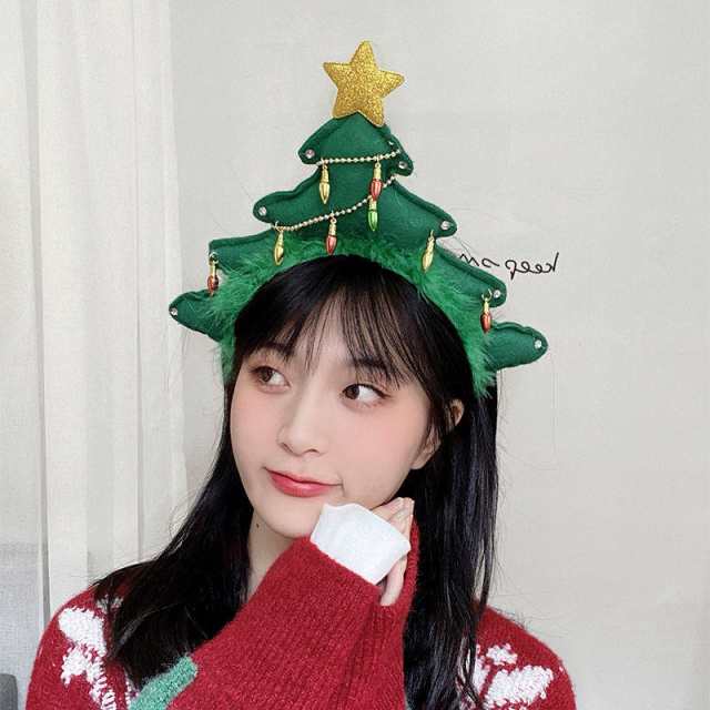 クリスマス カチューシャ クリスマスツリー かわいい コスプレ