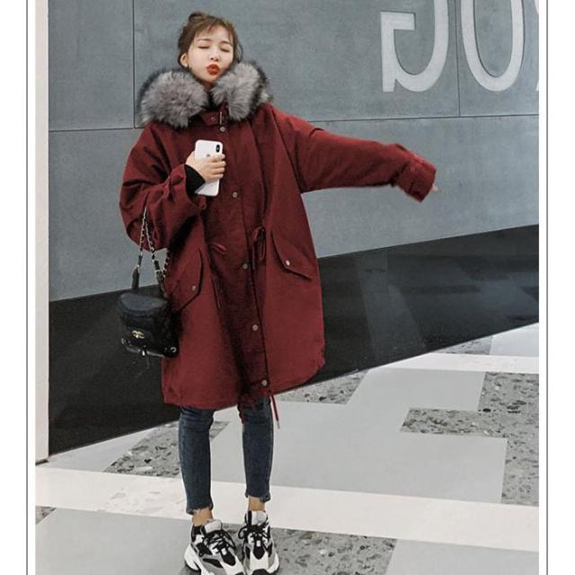 ダウンコート レディース ロング丈 Aライン 軽い 中綿コート ダウンジャケット 大きいサイズ アウター 暖かい 上品 20代 30代 40代 50代 2020秋冬新作_1