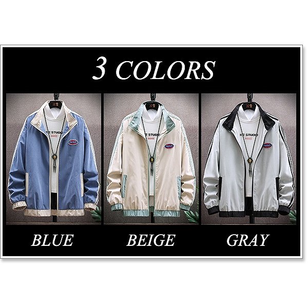 ジャンパー メンズ 大きいサイズ ナイロンジャケット トラック