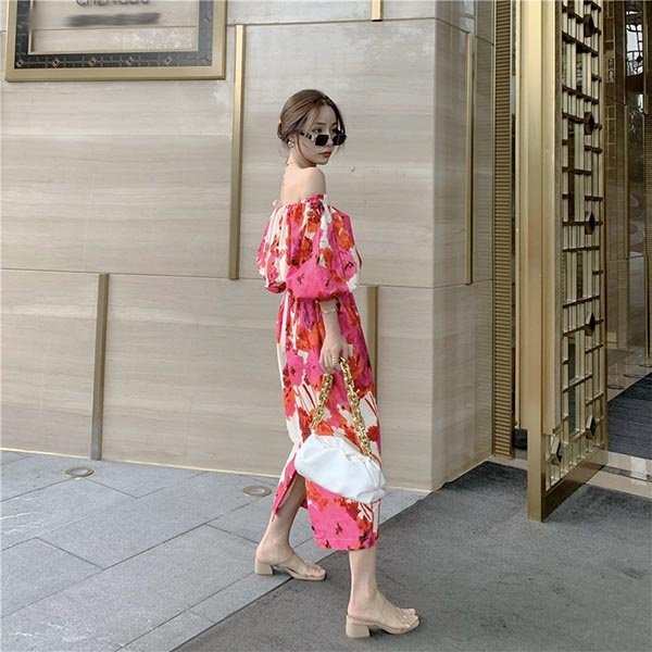 楽天市場】ハワイアン ワンピース ロング オリジナル