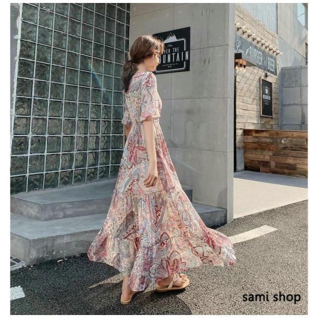 この上なく華麗★ＥＴＲＯ★ロング・ワンピース４０ ロングワンピース レディース ワンピース 40代 おしゃれ 夏 フレア