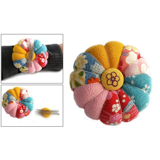 縫い針 スタイル2のための 創造的な磁気手首縫 いピンクッション