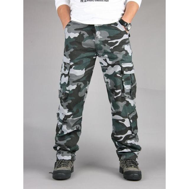 SCHORL ショール 迷彩柄 スリムワークパンツ SCHORL ショール 迷彩柄 スリムワークパンツ