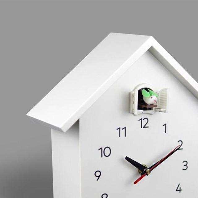 鳩時計 クォーツ 壁掛け時計卓上 キッズ 寝室学校 の 装飾白の通販はau