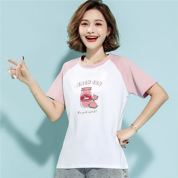 Tシャツ 半袖 レディース 可愛い カジュアル 夏Tシャツ オシャレ夏用 韓国風 プリント 綿 夏Tシャツ 女性Tシャツ ゆったり 通勤の通販はau  PAY マーケット - Smile Lifix | au PAY マーケット－通販サイト