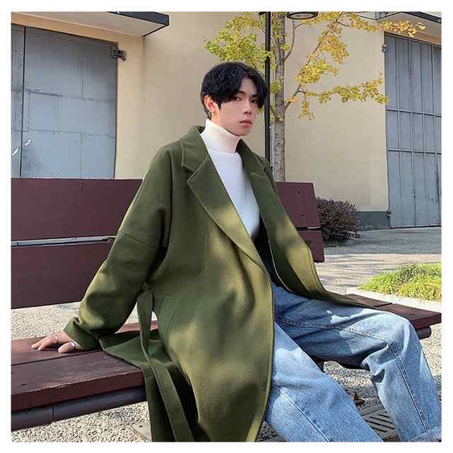 チェスターコート メンズ 40代 50代 トレンチコート カジュアル