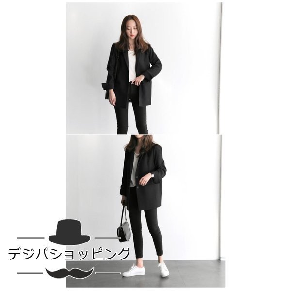 テーラードジャケット レディース スーツジャケット 無地