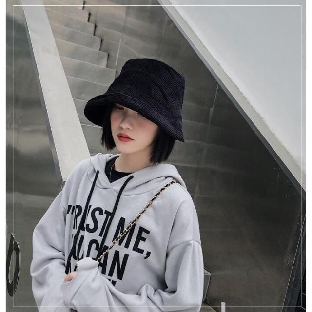 帽子 レディース バケットハット キャスケット コーデュロイ帽子 春 秋 冬 無地 折りたたみ 小顔効果 おしゃれ 旅行 コーデロイ レディース帽子 代引不可_2