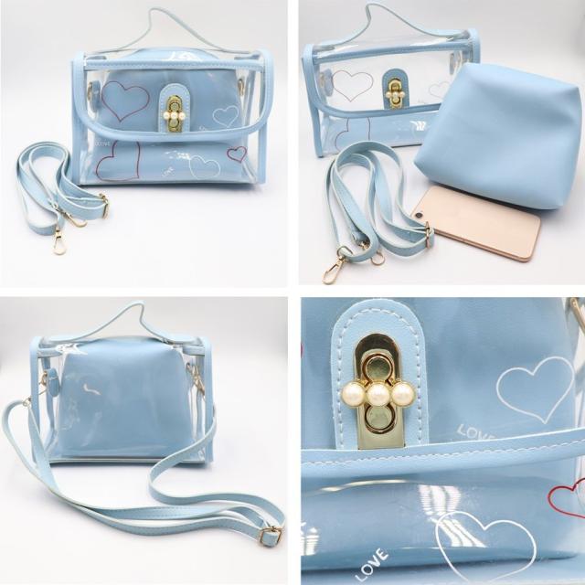 PEARLY GATES 2way クリアバッグ ショルダーバッグ Amazon | [PandaSays] クリアバッグ 透明 痛 ッグ クリア