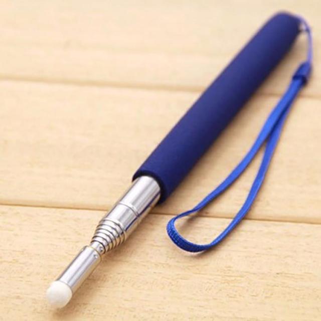 伸縮自在 指示棒 長さ最大1m ハンドポインター 先端フェルト付き 指し棒 持ちやすい 授業 板書 職場 差し棒 教室 送料無料 ホワイトボーの通販はau Pay マーケット Lady Smile