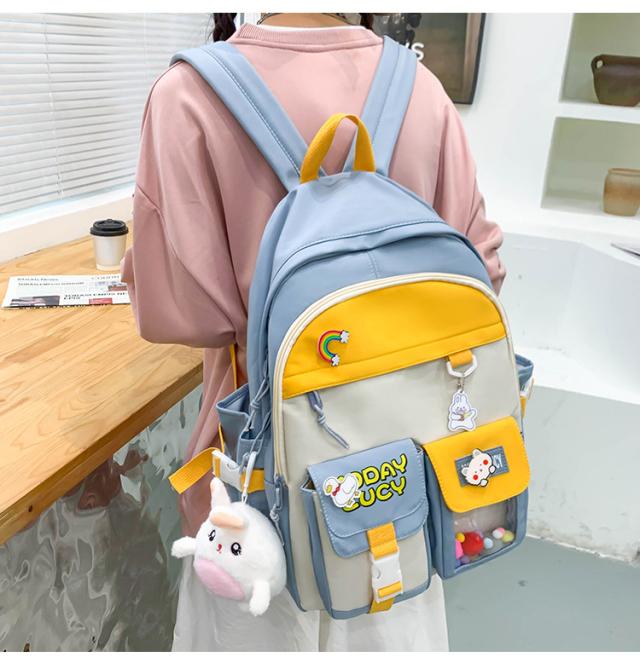 驚きの価格が実現 男の子と女の子防水軽量学生バックパック Ldc La