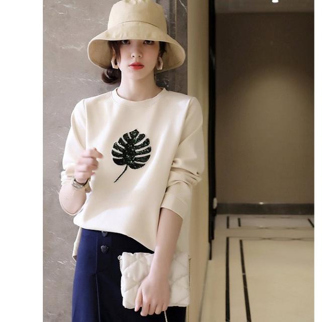 ブラウス 秋 レディース トップス おしゃれ 長袖 綿 丸首 ブランドネック 定番 着回しゆったり 体型カバー フレア 大きいサイズ 通勤 オシャレ 30代 40代 ブラウス 秋 レディース トップス おしゃれ 長袖 綿 丸首 ブランド