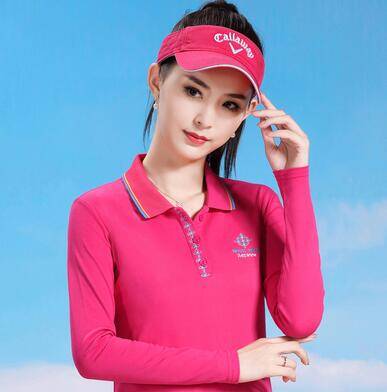 ゴルフ ウェア WAAC レディース 長袖 ポロシャツ トップス冬春 ゴルフ ウェア WAAC レディース 長袖 ポロシャツ トップス人気
