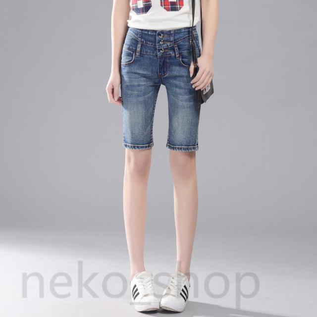ハイクール レディース ハーフパンツ・ショーツ ボトムス Shorts & Bermuda ハイクール レディース ハーフパンツ・ショーツ ボトムス Denim shorts